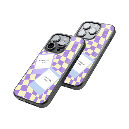 Polaroid Personalised Glass Phone Case
