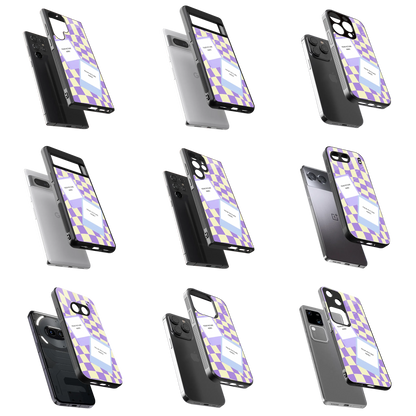 Polaroid Personalised Glass Phone Case