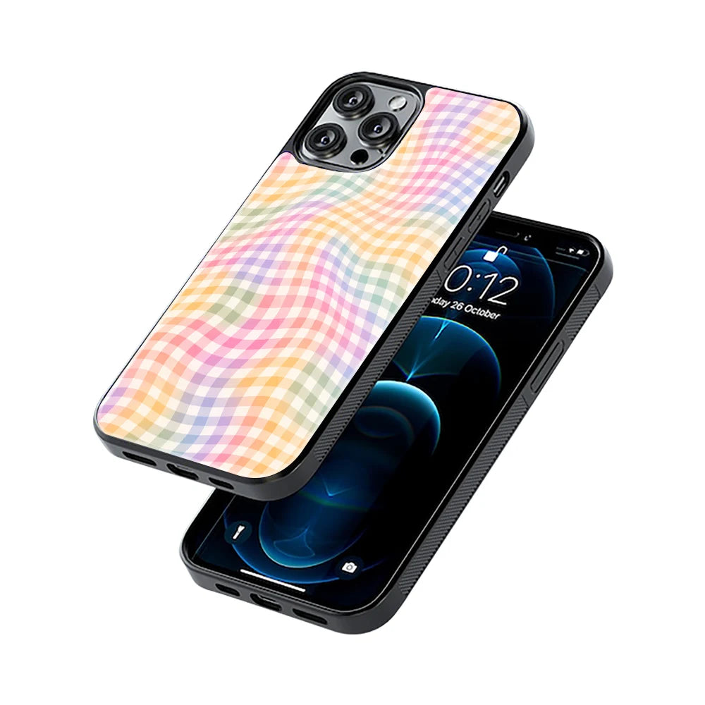 Protective Glass Back Phone Case Compatible with iPhone, Samsung, OnePlus, Pixel & More