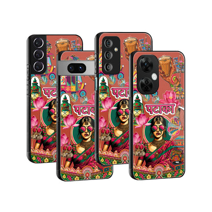 Stylish Glass Back Case for All Smartphones iPhone, Samsung, OnePlus, Pixel, Redmi, Oppo, Vivo, Motorola