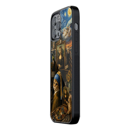Trendy Glass Back Mobile Case for iPhone, Samsung, Redmi, OnePlus, Google Pixel, Motorola