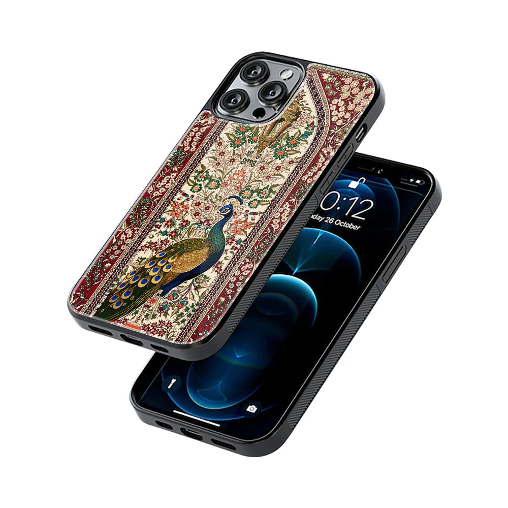 Protective Glass Back Phone Case Compatible with iPhone, Samsung, OnePlus, Pixel & More