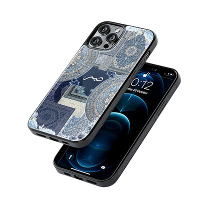 Protective Glass Back Phone Case Compatible with iPhone, Samsung, OnePlus, Pixel & More