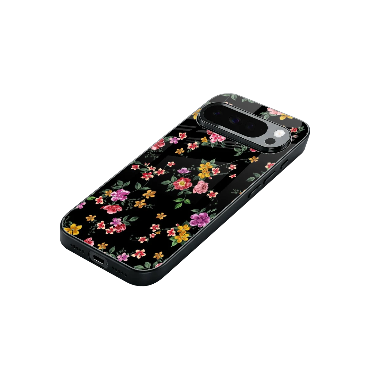 Petal Parade stylish phone case for google pixel 10 pro xl | glossy glass and slim fit