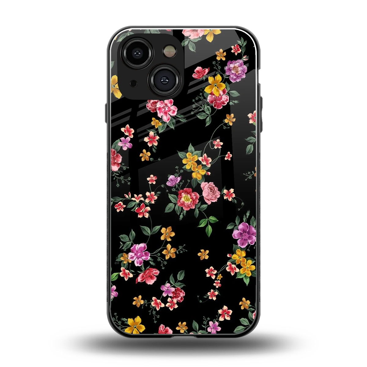 Petal Parade back phone cover | glass case for iphone 12 mini