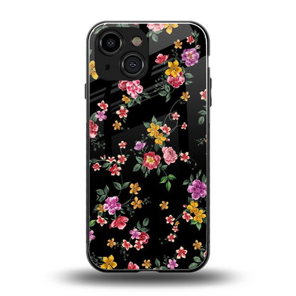 Petal Parade back phone cover | glass case for iphone 12 mini