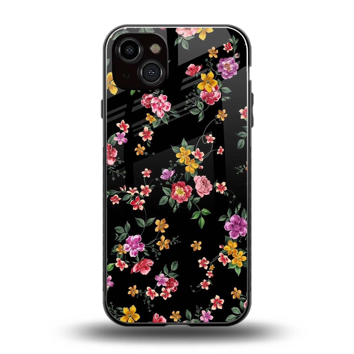 Petal Parade back phone cover | glass case for iphone 14 plus