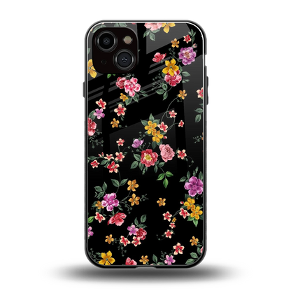 Petal Parade back phone cover | glass case for iphone 14 plus