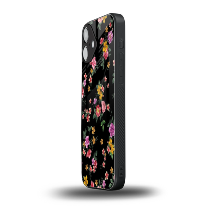 Petal Parade iphone 16 plus mobile cover | shockproof glass phone case