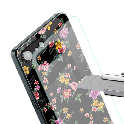 Petal Parade stylish phone case for iphone 17e | glossy glass and slim fit