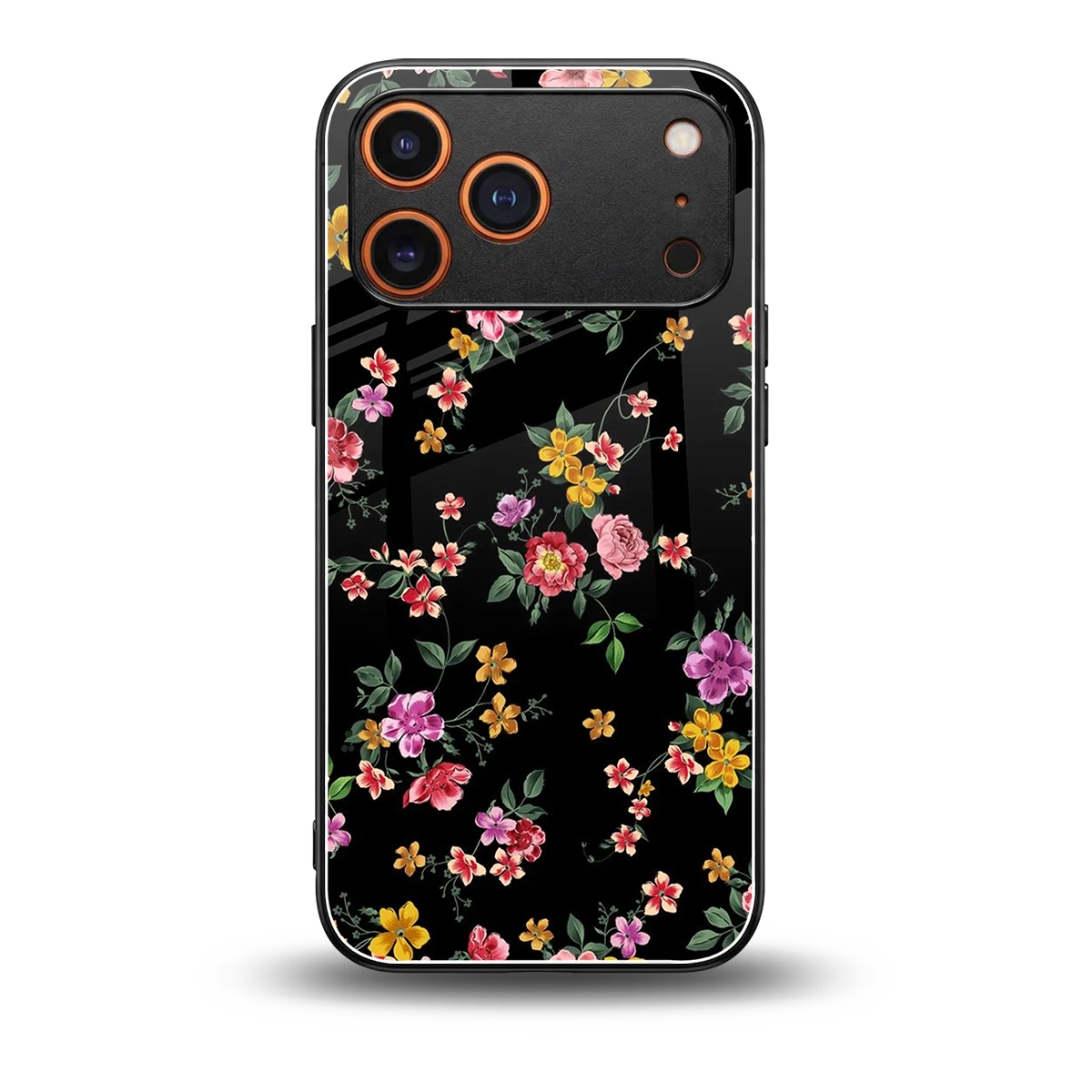 Petal Parade back phone cover | glass case for iphone 17 pro