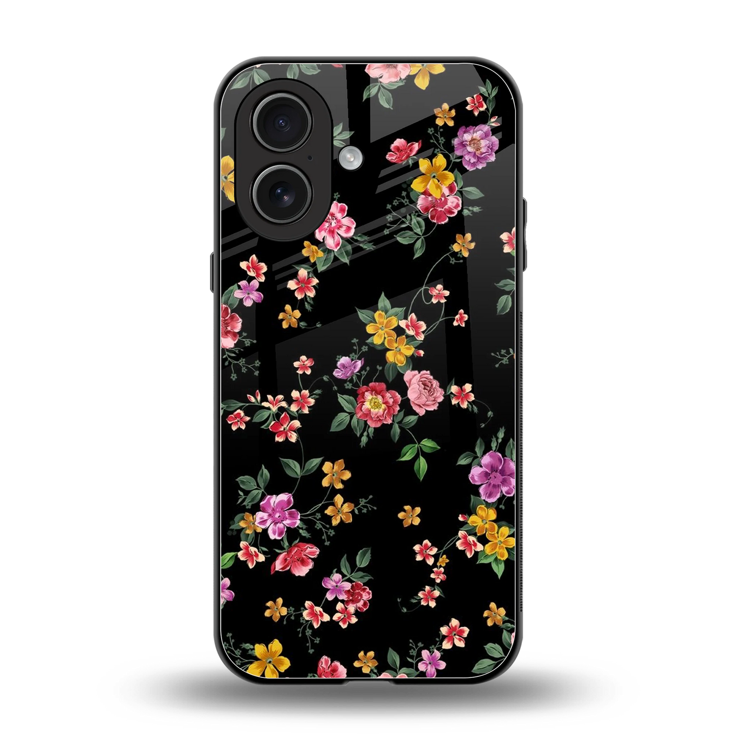 Petal Parade back phone cover | glass case for iphone 17