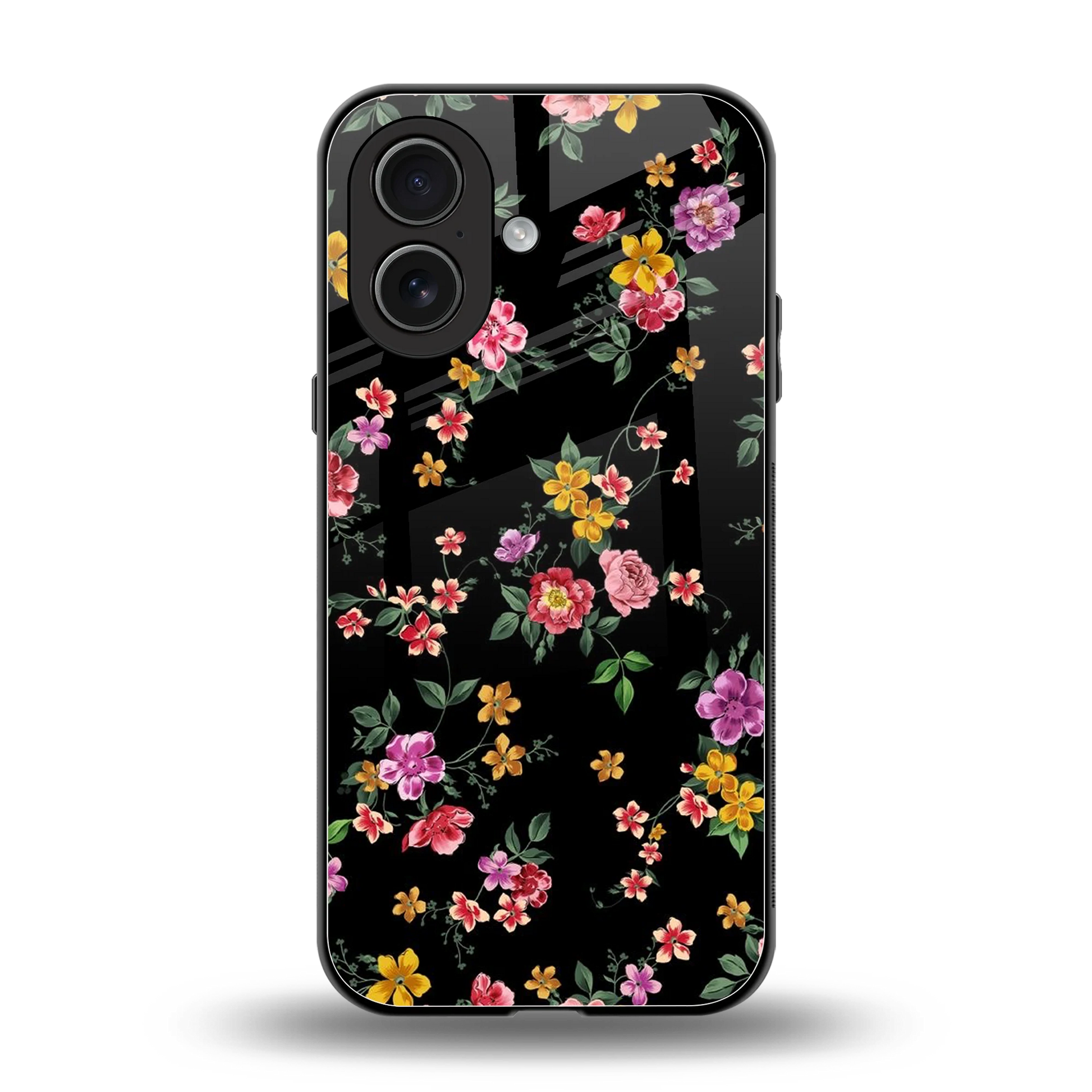 Petal Parade back phone cover | glass case for iphone 17