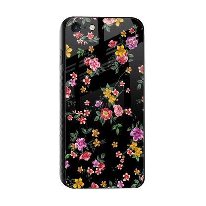 Petal Parade sleek iphone 7 cover with tempered glass back and TPU edges