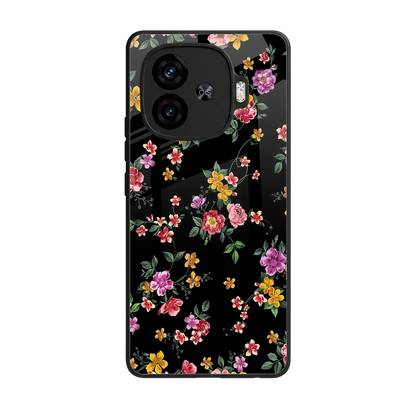 Petal Parade back phone cover | glass case for iqoo neo 10r 5g