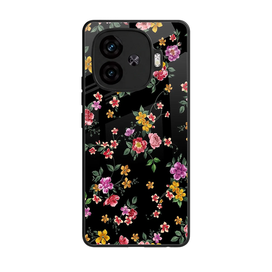 Petal Parade back phone cover | glass case for iqoo neo 10r 5g