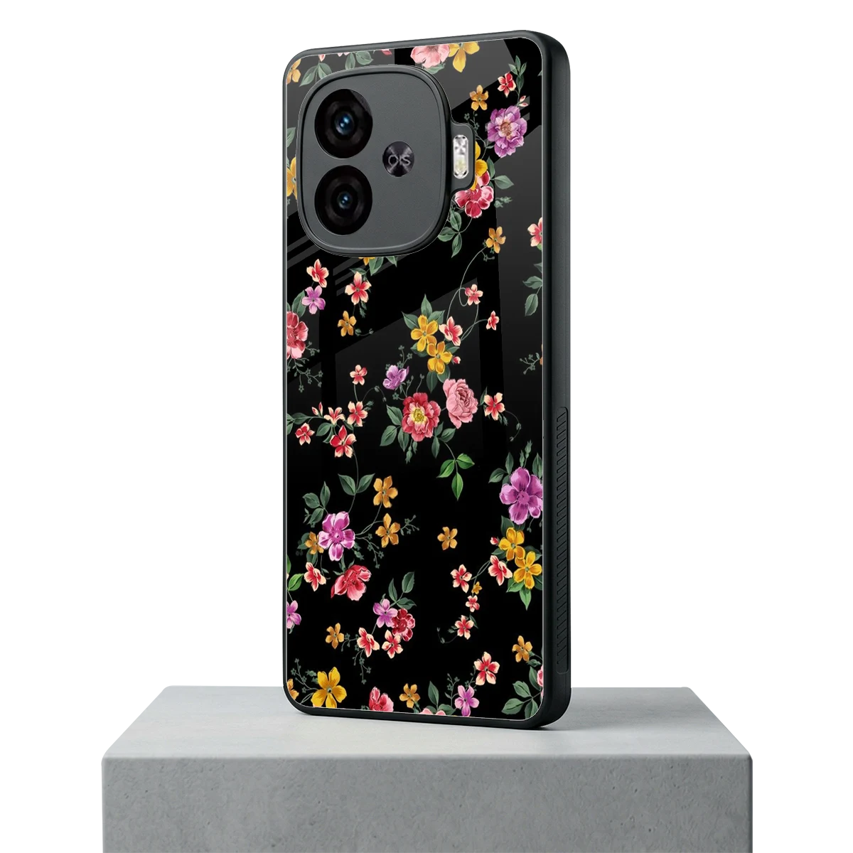 Petal Parade iqoo neo 10r 5g mobile cover | shockproof glass phone case
