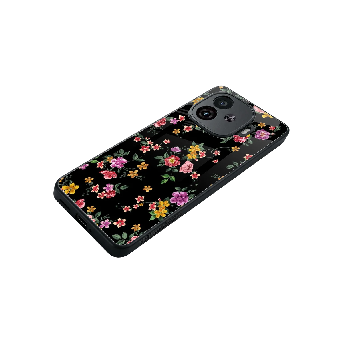 Petal Parade stylish phone case for iqoo neo 10r 5g | glossy glass and slim fit