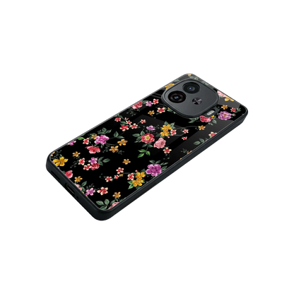 Petal Parade stylish phone case for iqoo neo 10r 5g | glossy glass and slim fit