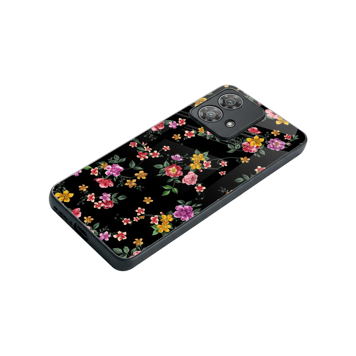 Petal Parade stylish phone case for motorola edge 40 neo 5g | glossy glass and slim fit