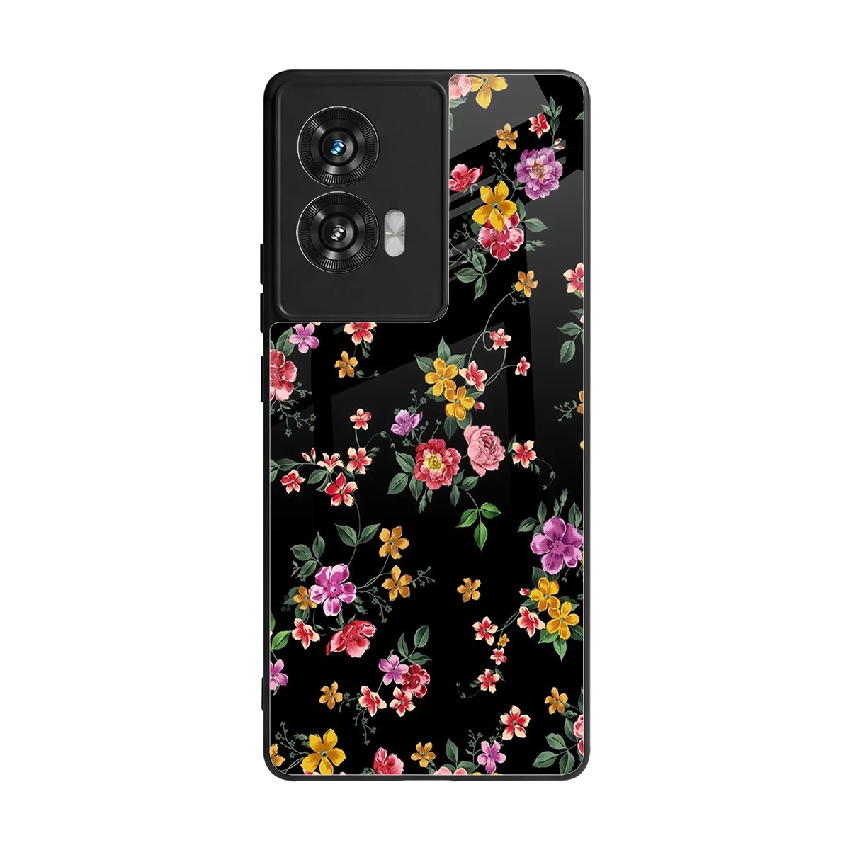 Petal Parade back phone cover | glass case for motorola edge 50 fusion