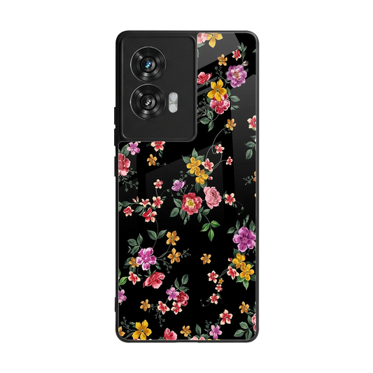 Petal Parade back phone cover | glass case for motorola edge 50 fusion