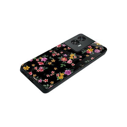 Petal Parade stylish phone case for motorola edge 50 fusion | glossy glass and slim fit