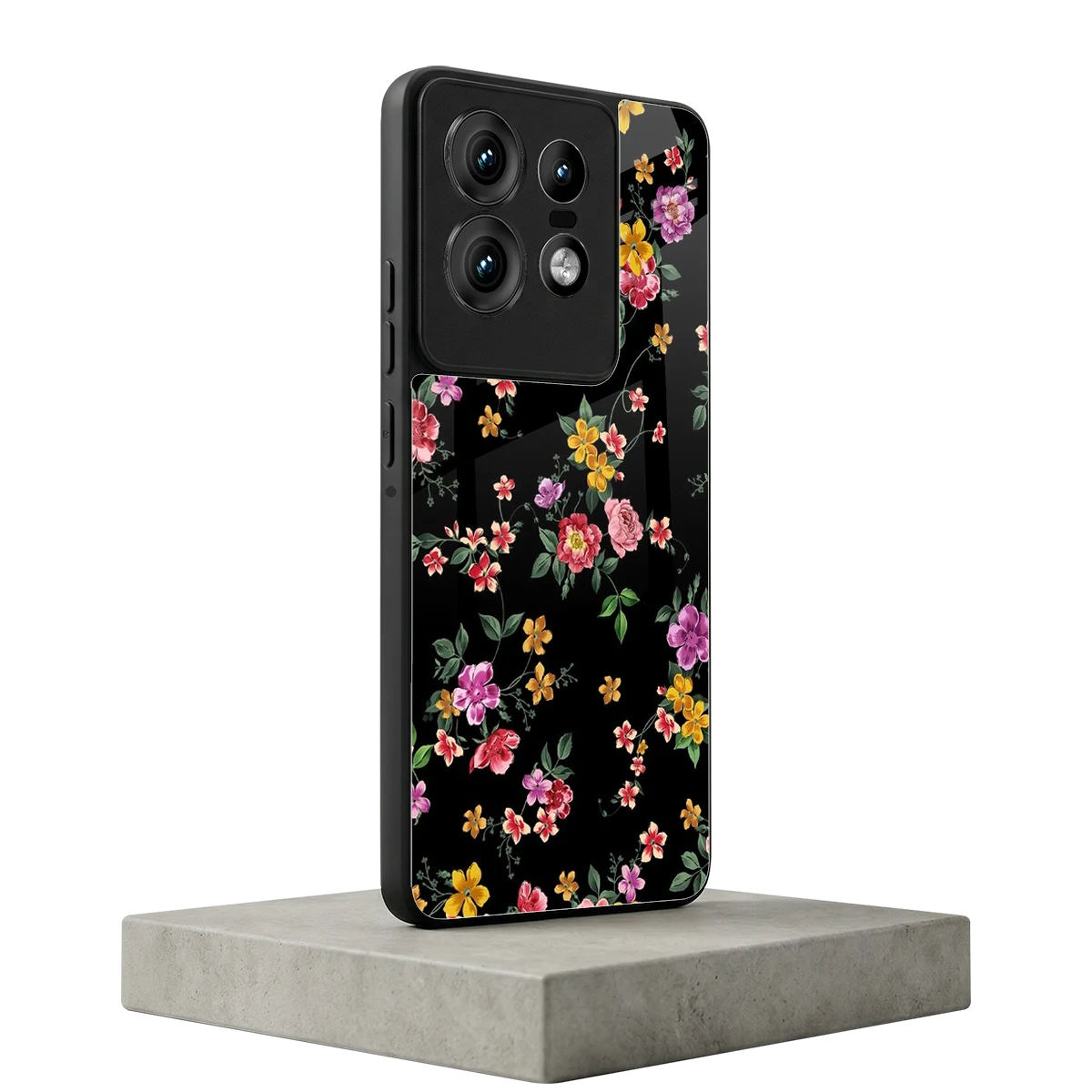 Petal Parade motorola edge 50 pro mobile cover | shockproof glass phone case