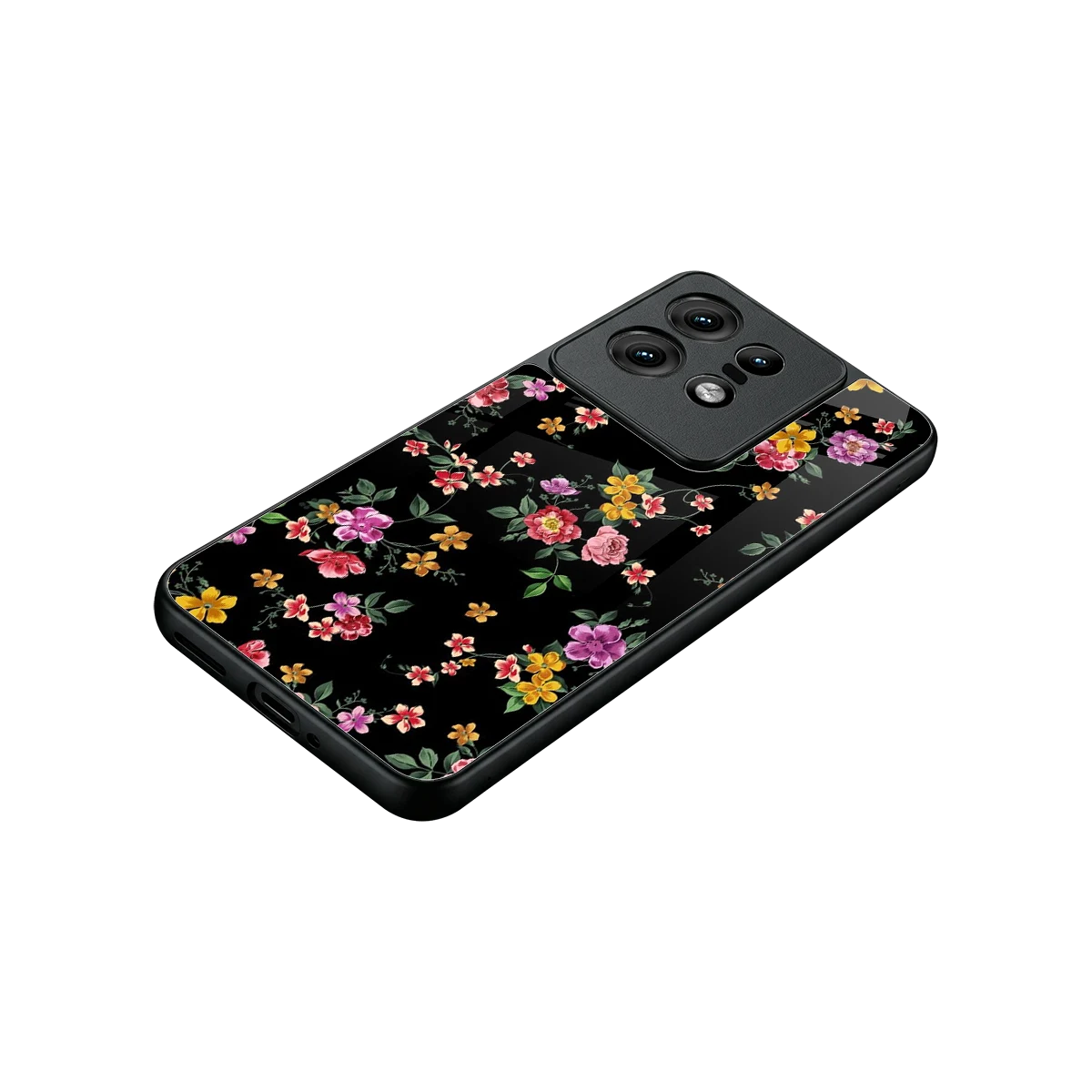 Petal Parade stylish phone case for motorola edge 50 pro | glossy glass and slim fit