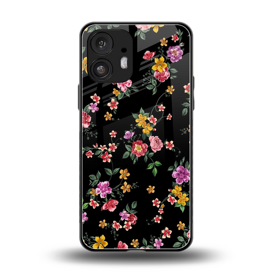 Petal Parade back phone cover | glass case for nothing phone 2