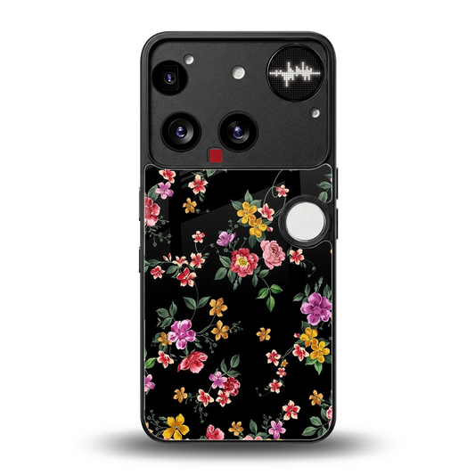 Petal Parade back phone cover | glass case for nothing phone 3