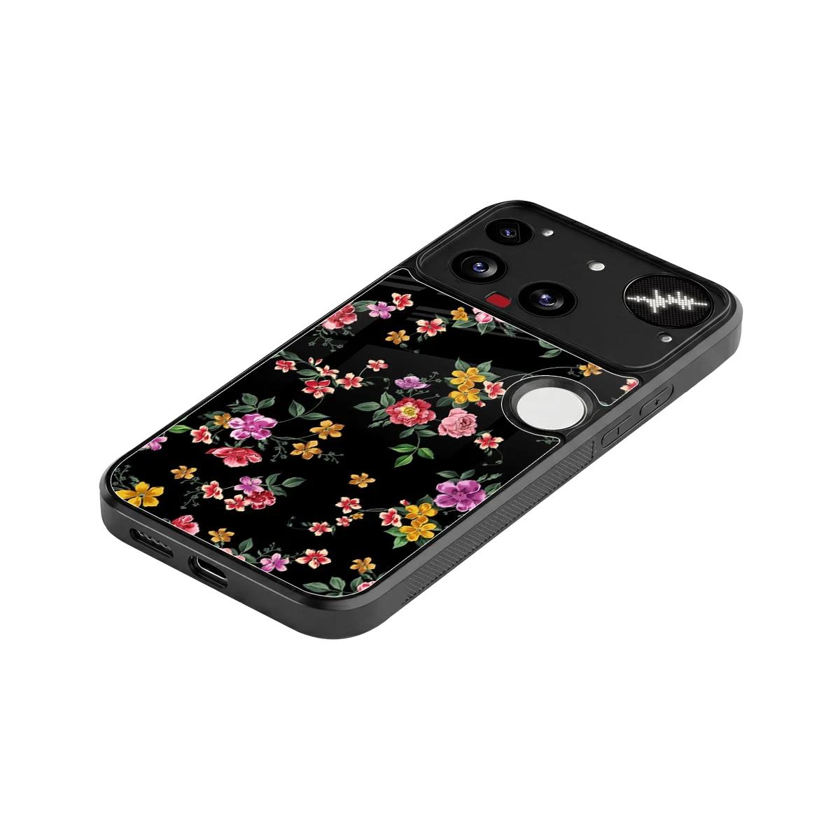 Petal Parade stylish phone case for nothing phone 3 | glossy glass and slim fit