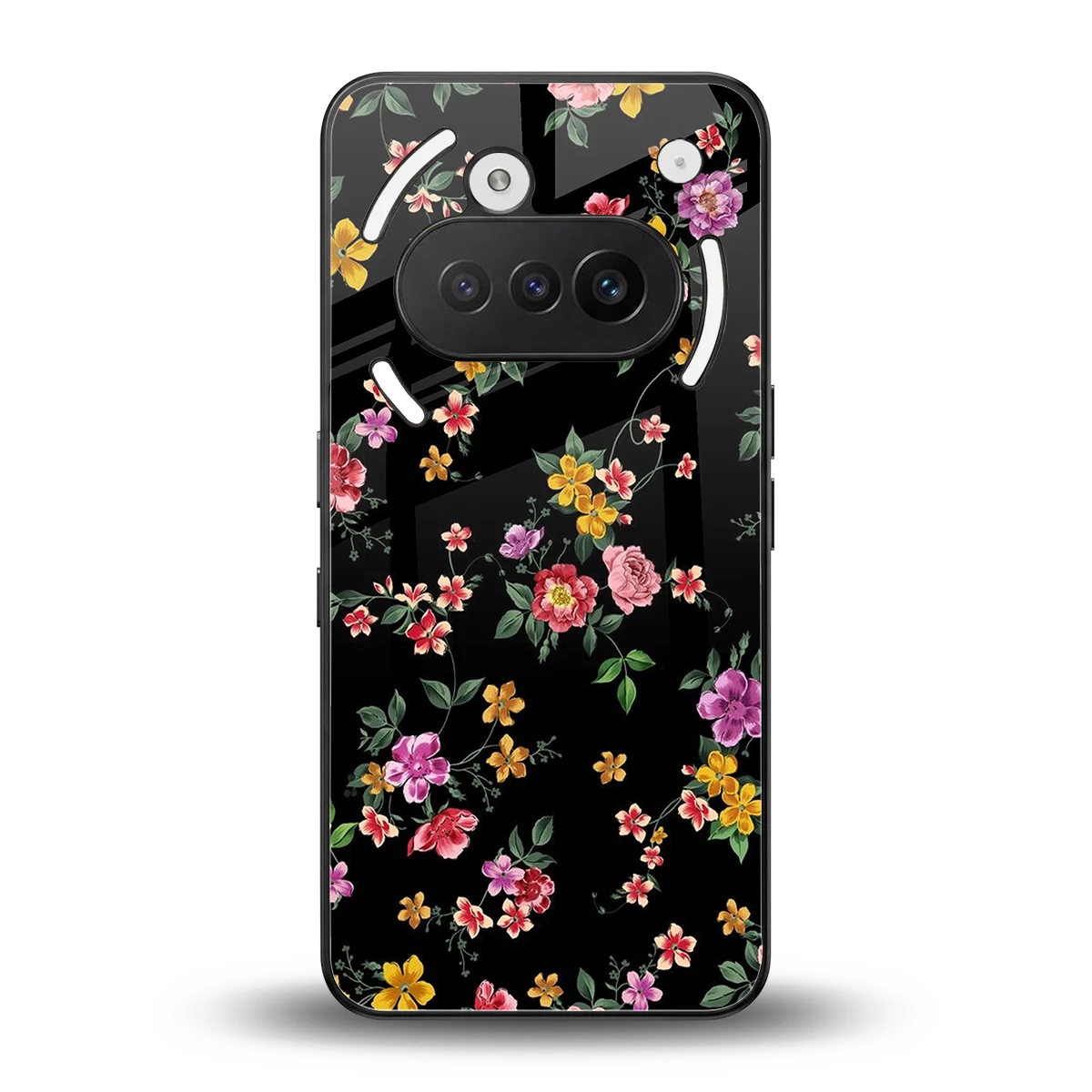 Petal Parade back phone cover | glass case for nothing phone 3a