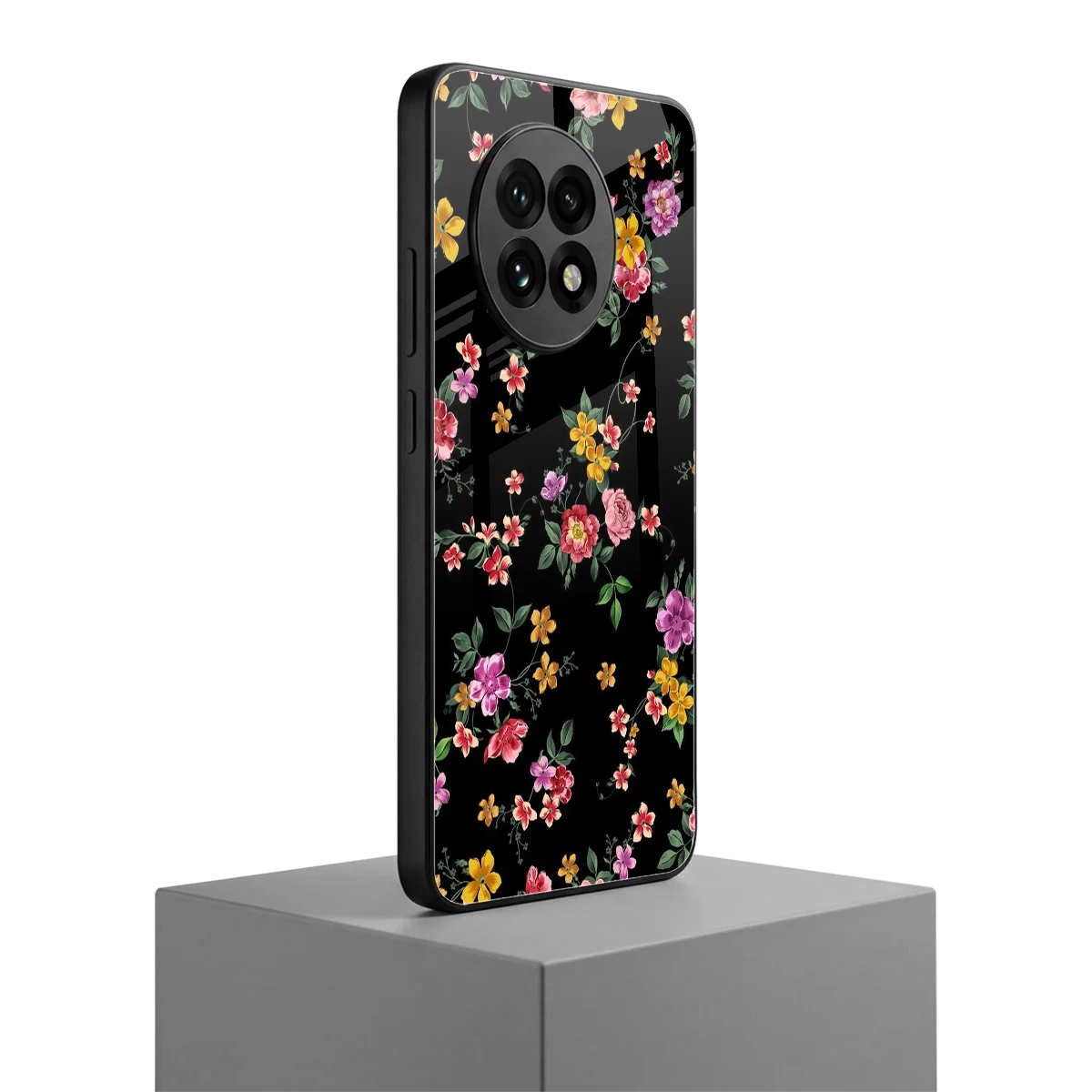 Petal Parade oneplus 13r mobile cover | shockproof glass phone case