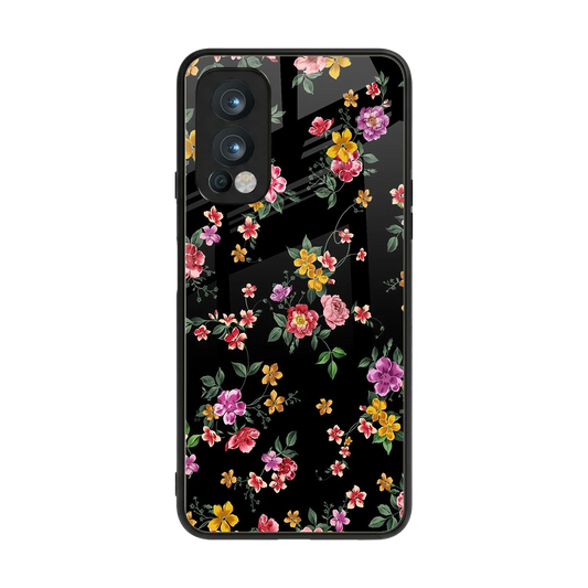 Petal Parade back phone cover | glass case for oneplus nord 2