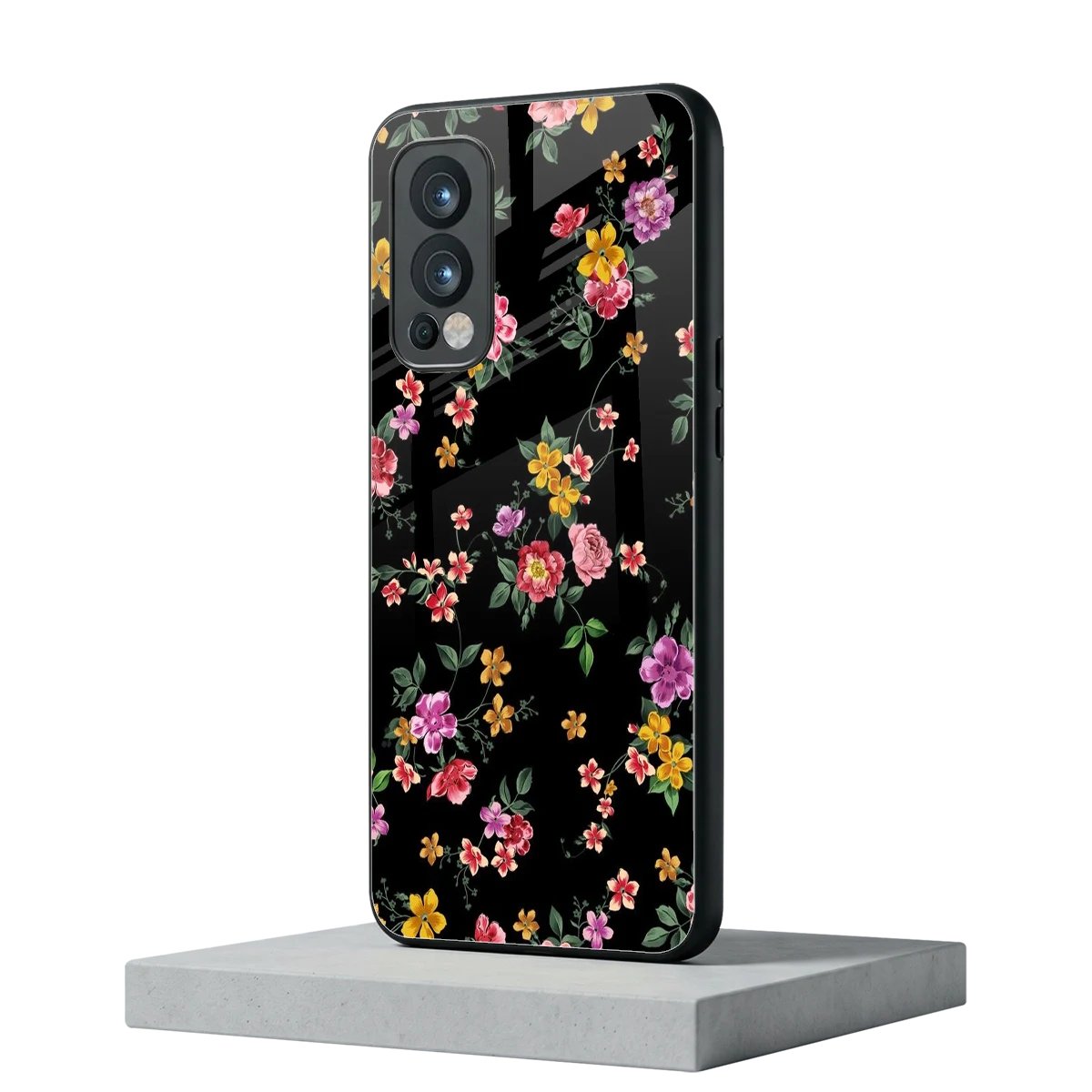 Petal Parade oneplus nord 2 mobile cover | shockproof glass phone case