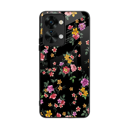 Petal Parade back phone cover | glass case for oneplus nord 2t