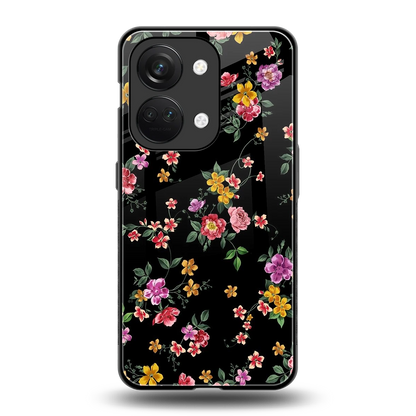 Petal Parade back phone cover | glass case for oneplus nord 3