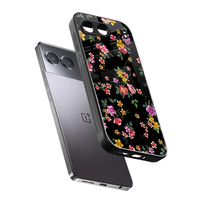 Petal Parade sleek oneplus nord 4 cover with tempered glass back and TPU edges