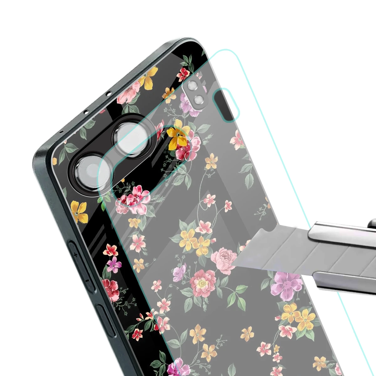 Petal Parade stylish phone case for oneplus nord 4 | glossy glass and slim fit