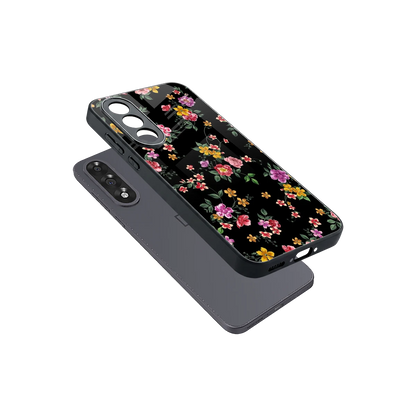 Petal Parade sleek oneplus nord 5 cover with tempered glass back and TPU edges