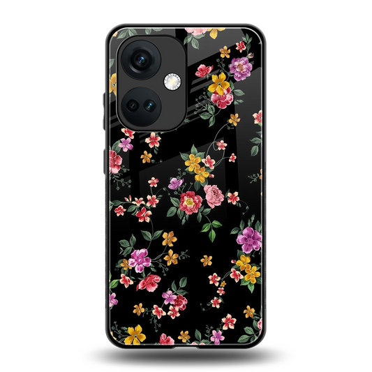 Petal Parade back phone cover | glass case for oneplus nord ce 3