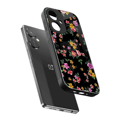 Petal Parade sleek oneplus nord ce 3 cover with tempered glass back and TPU edges