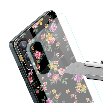 Petal Parade stylish phone case for oneplus nord ce 4 lite | glossy glass and slim fit