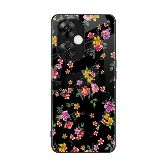 Petal Parade back phone cover | glass case for oneplus nord ce 3 lite