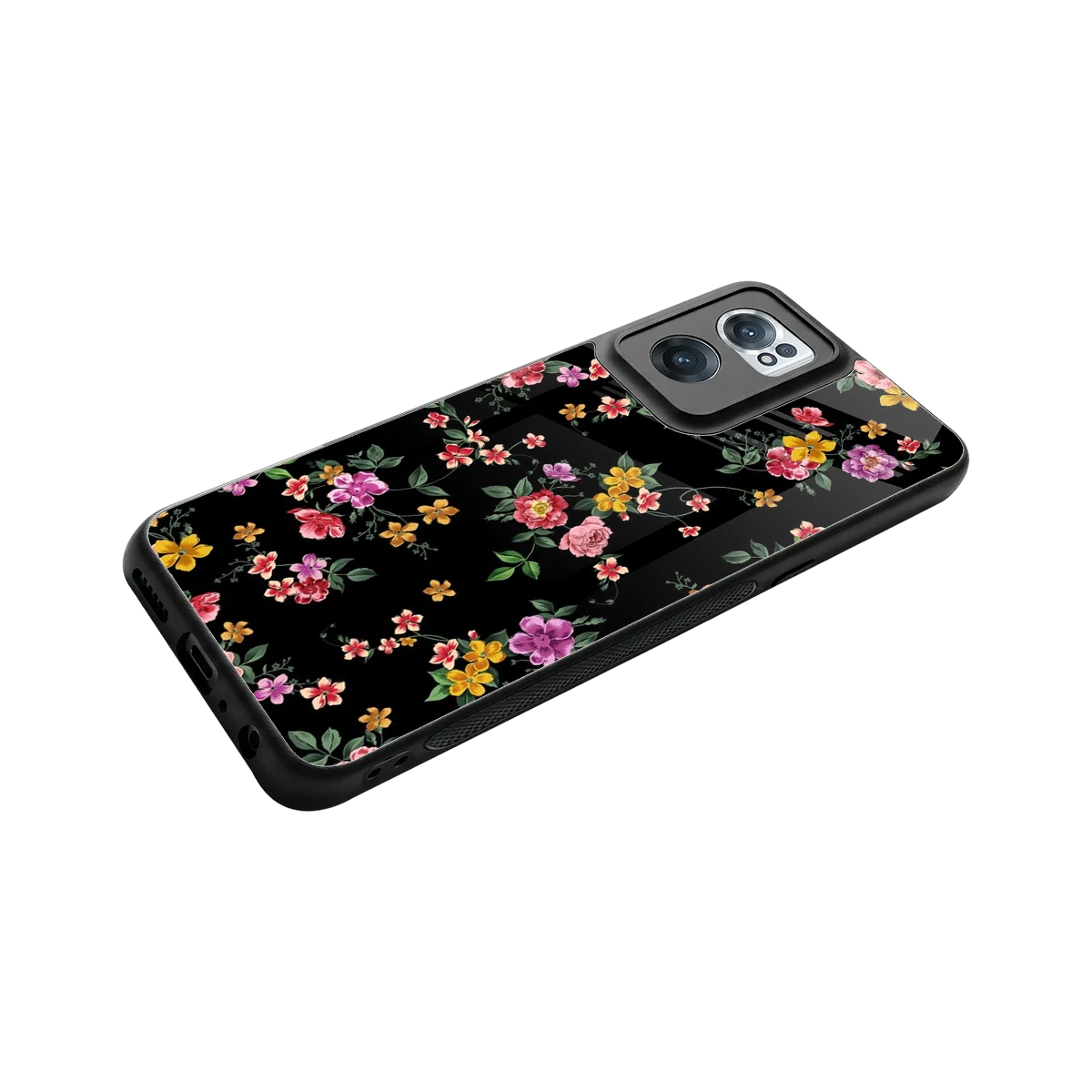 Petal Parade stylish phone case for oneplus nord ce 2 | glossy glass and slim fit