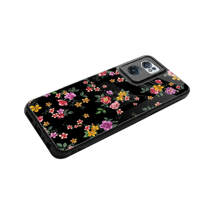 Petal Parade stylish phone case for oneplus nord ce 2 | glossy glass and slim fit
