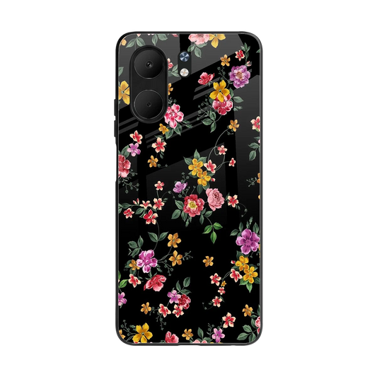 Petal Parade back phone cover | glass case for oppo a5x 5g