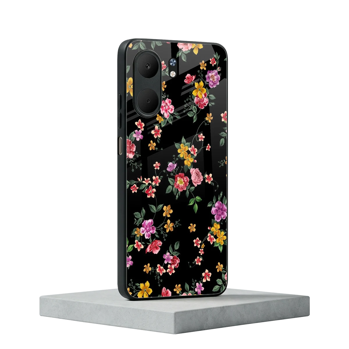 Petal Parade oppo a5x 5g mobile cover | shockproof glass phone case