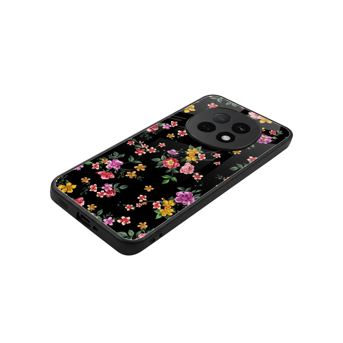 Petal Parade stylish phone case for oppo f29 pro 5g | glossy glass and slim fit
